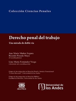 cover image of Derecho penal del trabajo